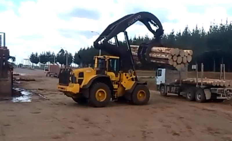 система управления погрузчика